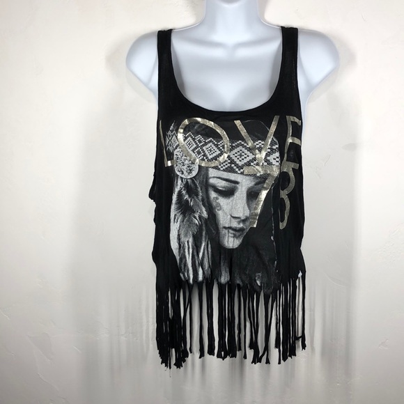 fringe tank top forever 21